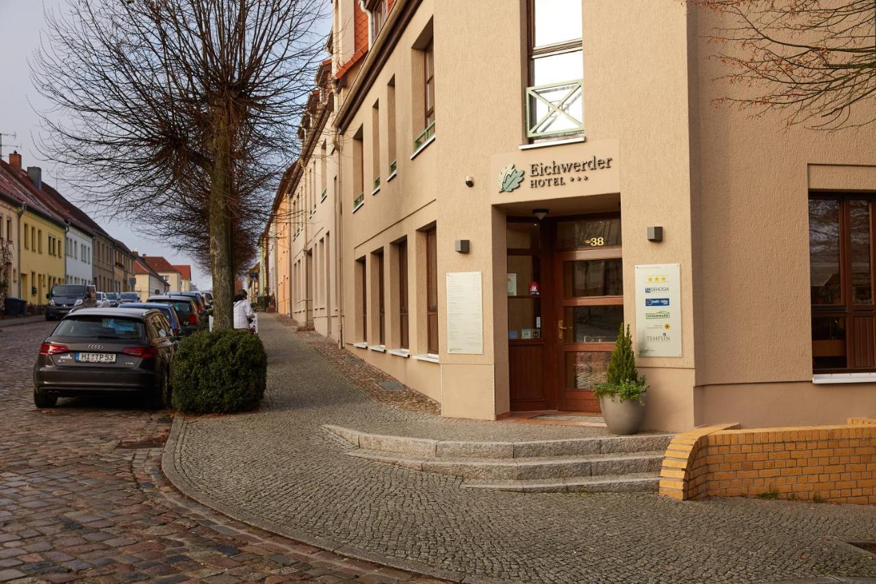 Hotel Garni "Zum Eichwerder" Templin Dış mekan fotoğraf